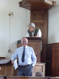 Richard and Michael at East Walton August 2016