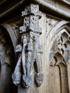 West Somerton detail on pulpit