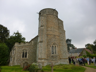 Beyton's tower and buttresses