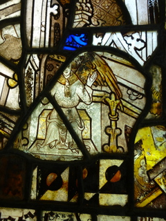 Welborne medieval glass
