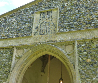 Forncett St Peter porch