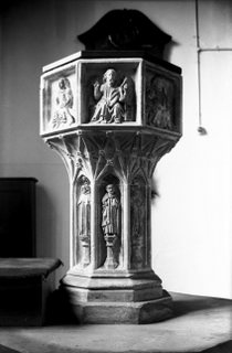 St Benedicts font by Plunkett