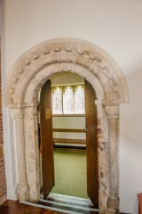 Norwich St Julian doorway