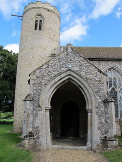 East Walton tower and porch