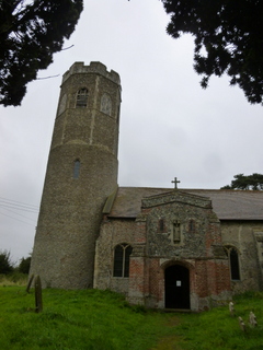 Ilketshall St Andrew tower and porch