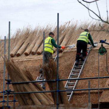 Roof raised at St Mary, Beachamwell, in just six weeks